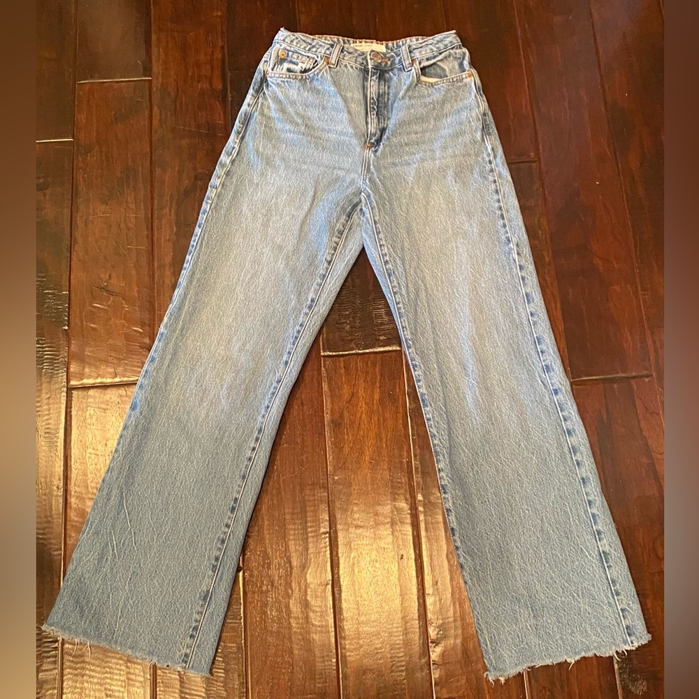 Garage denim wide leg